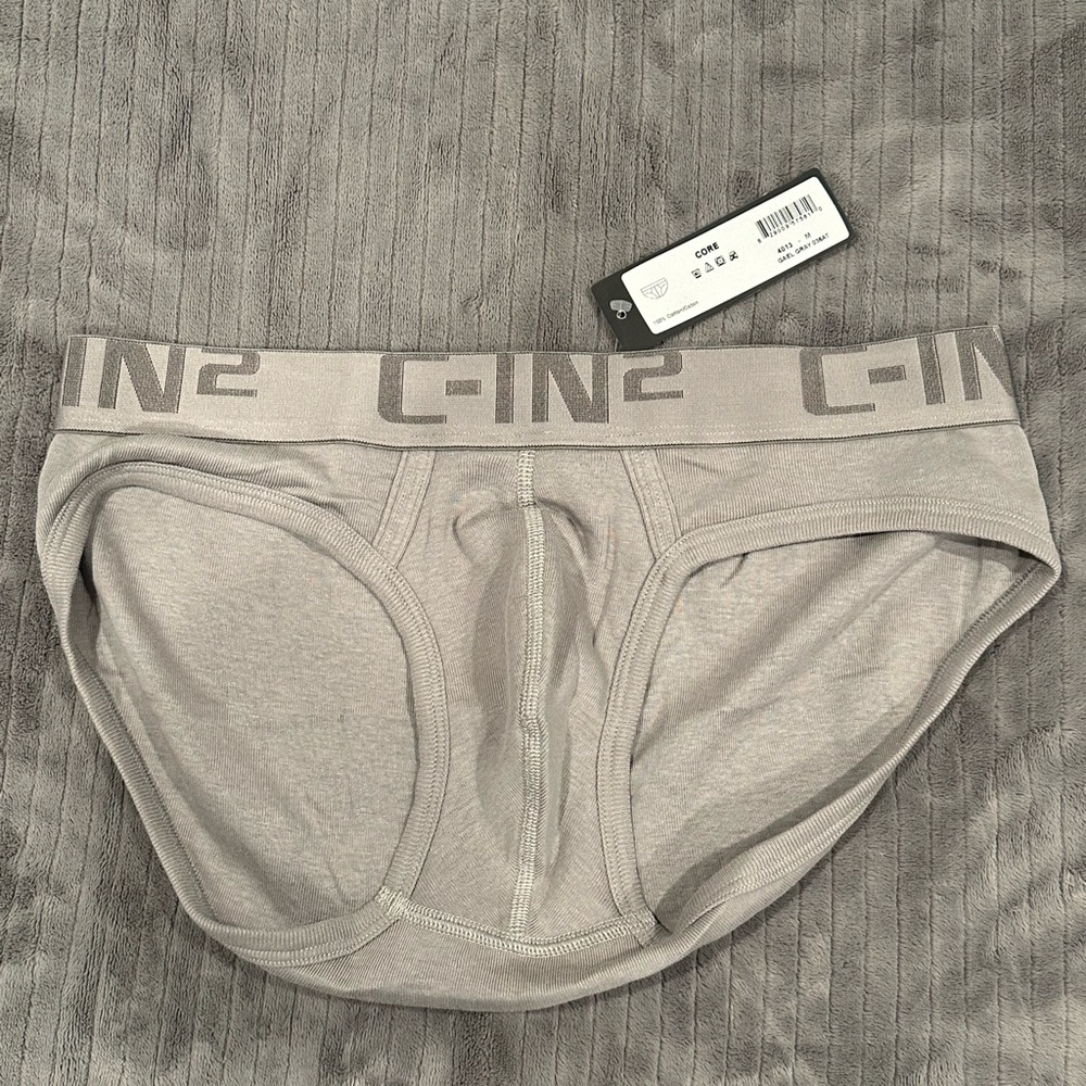 C-IN2 Core Low Rise Brief Gael Gray size Medium